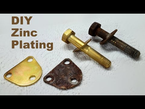 DIY Zinc Electroplating