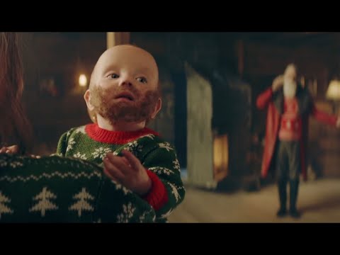 Реклама про Новый Год и Рождество.