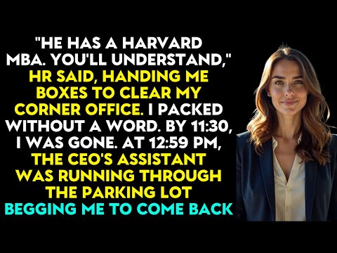 They Insisted The Stanford MBA Deserved My Office – I Walked Out That Same Hour.