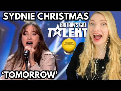Vocal Coach Reacts: SYDNIE CHRISTMAS 'Tomorrow' Golden Buzzer BGT Audition - In Depth Analysis!