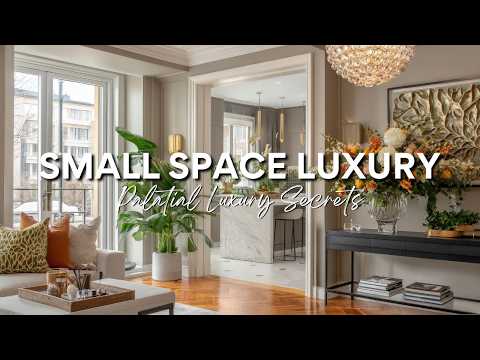 Small Space Luxury: The Psychology Behind High-End Interiors