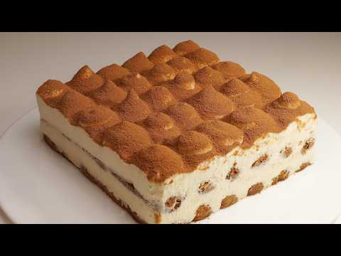 Real tiramisu! Recipe from 1960! No gelatin!