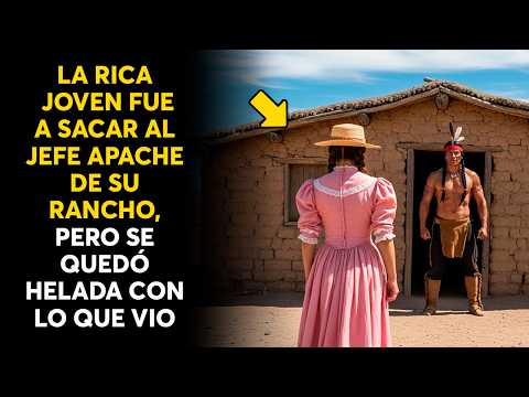 LA RICA JOVEN FUE A SACAR AL JEFE APACHE DE SU RANCHO, PERO SE QUEDÓ HELADA CON LO QUE VIO