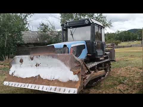 Агромаш90(дт75) в деле, закапываем озеро