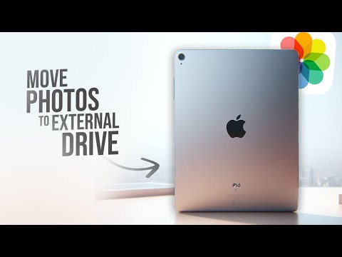 How to Move iPad Photos to External Hard Drive (tutorial)