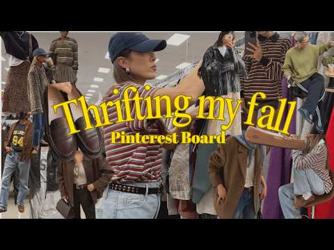 Thrift With Me for Fall Outfits | Pinterest Inspired Thrift Haul