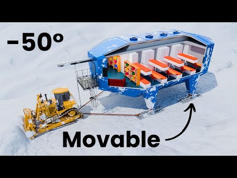 The Insane Engineering of an Antarctic Base | Halley VI