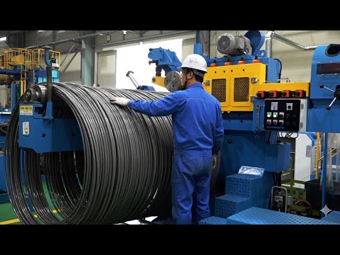 The amazing process of making bolts and nuts with an automated machine