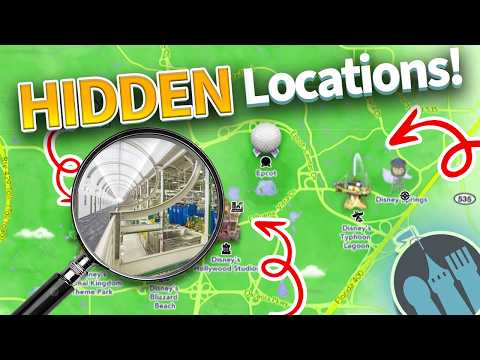 Disney World's SECRET Backstage -- Hidden Locations You Can Actually Visit