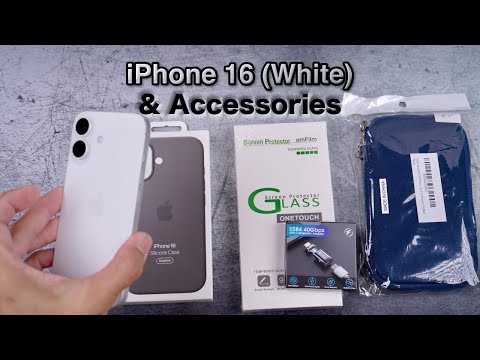 iPhone 16 White & Basic Accessories