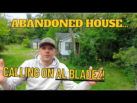 MASSIVE clean up & REVEAL - Calling AL BLADEZ for help! VERY satisfying! ABANDONED HOUSE!