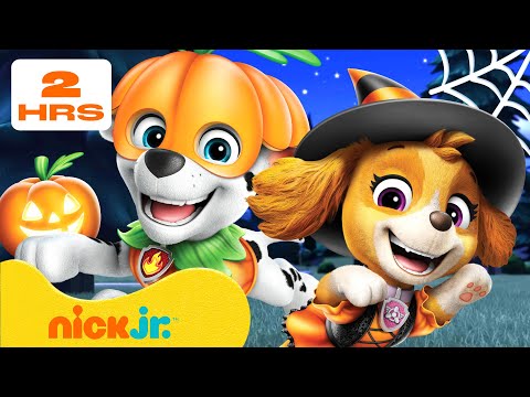 Щенячий патруль: Хэллоуинские спасательные миссии! 🎃🕷️ 120 минут! | Nick Jr. Cyrillic