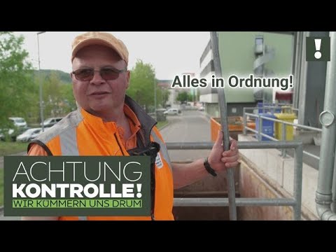 Damit alles im richtigen Container landet! Wertstoffhof Jena | Achtung Kontrolle