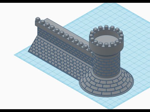 TinkerCAD Timeplase 6: Castle Toy Design Pt 1
