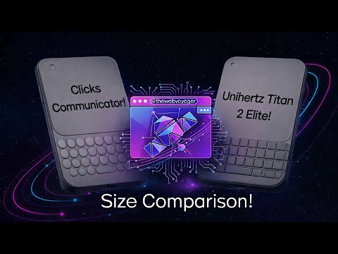 Unihertz Titan 2 Elite* - Size Comparison!