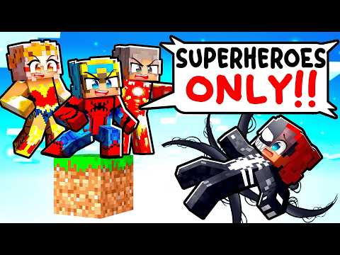 ONE VILLAIN on a SUPERHERO ONLY One Block!