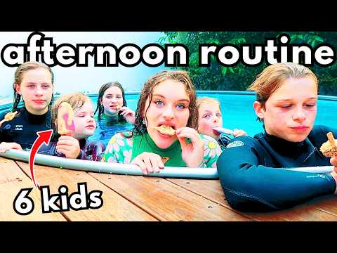 AFTERNOON ROUTINE FOR 6 KIDS w/The Norris Nuts