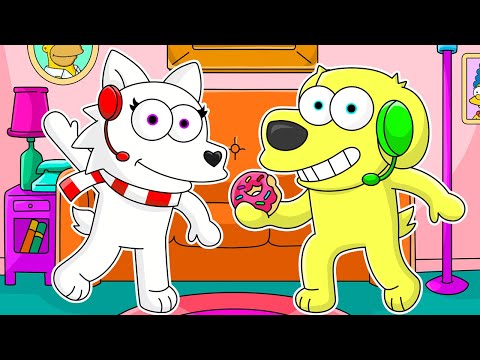 We Joined THE SIMPSONS in Roblox?!