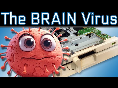 The First Computer Virus in Action!