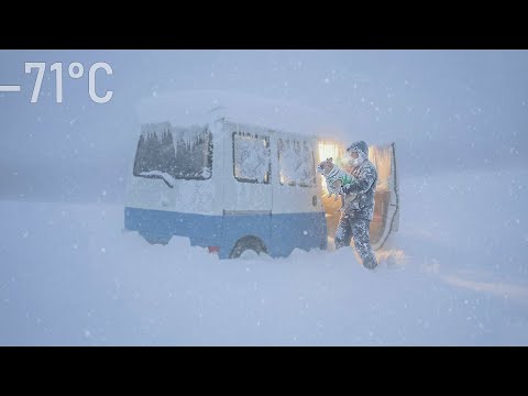 I Survived −71°C in a Tiny Car with My Dog | Off Grid Life in Deep Snow