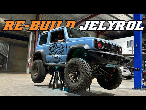 JELYROL 2.0 BUILD BEGINS! CAN WE BUILD OUR JB74 JIMNY IN LESS THAN 2 WEEKS?