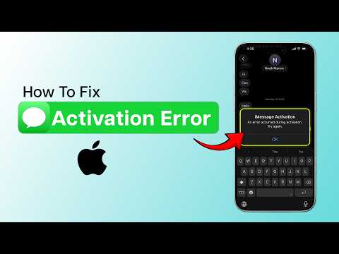 How To Fix iMessage Activation Error On iPhone?