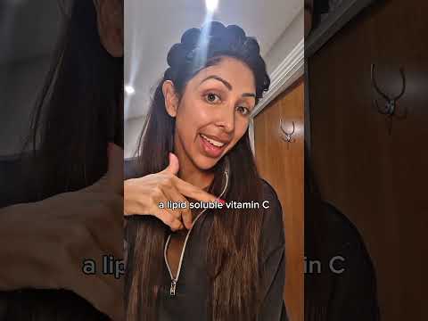 vitamin c glow serum- how to apply it. #vitaminc #shorts