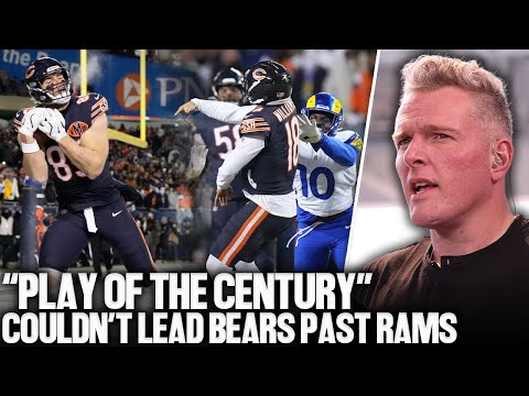 Caleb Williams' Play Of The Century Couldn't Lead Bears Past The Rams | Pat McAfee Show