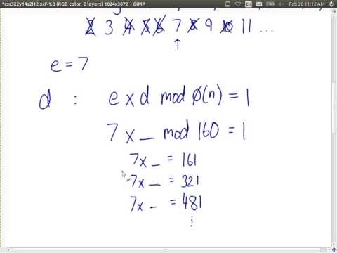 Public Key Crypto with RSA (CSS322, L12, Y14)