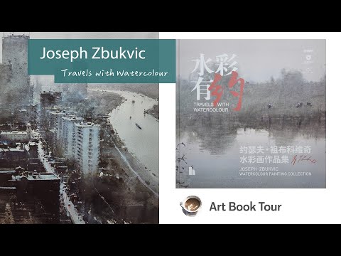 Joseph Zbukvic - Travels with Watercolour - art book tour