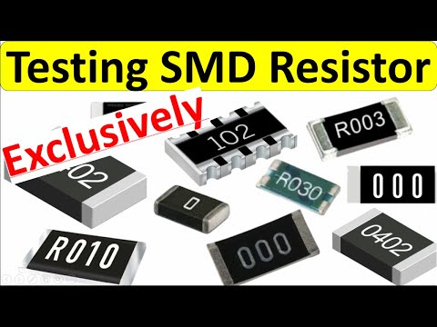 Testing SMD Resistors with multimeter Like experts - resistors codes and symbols - electronic repair