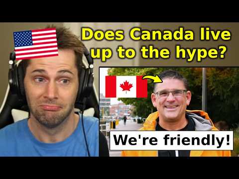 American Reacts to "One Week in Canada"