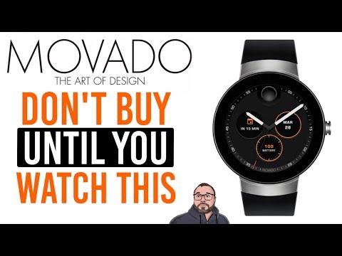 Don't buy the Movado Android Wear Smart Watch unless you watch this