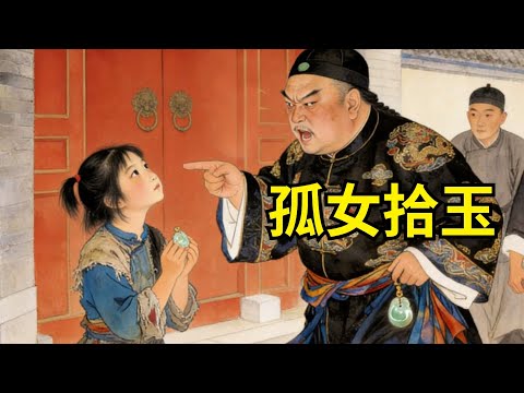 員外丟玉佩，孤女拾金不昧送還，反被罵「小賊」，不料報應來得太快，真相讓全村跪地！#故事頻道#聽書#民間故事#説書#善有善報#爽文