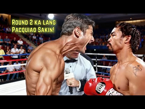 Hambog ka ha! Round 2 Lang Daw Si Manny Pacquiao Ospital ang inabot.. 