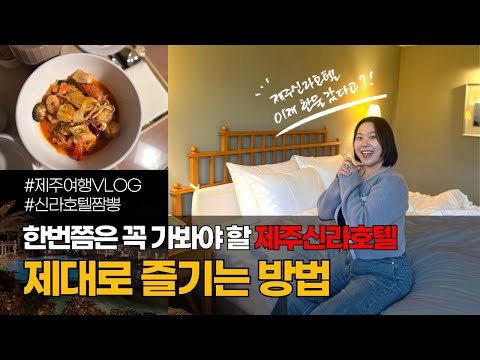 의외로 모르는 제주신라호텔 꿀팁 대방출 (가격, 수영장, 해물짬뽕, 중식)