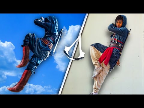 Trying Stunts From Assassins Creed: Shadows in Real Life!