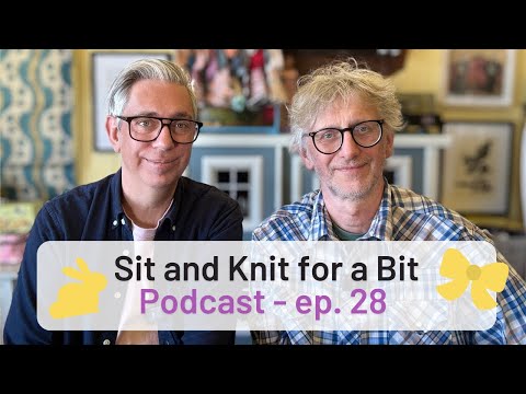 🧶 Knitting, Norwegian Folk Costumes & Studio Chaos | Sit and Knit for a Bit with Arne & Carlos