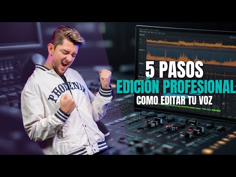 COMO Hacer una EDICION PROFESIONAL DE VOZ 5 pasos con ADOBE AUDITION Tutorial COMO EDITAR TU VOZ
