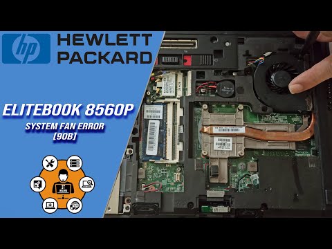 HP EliteBook 8560P FanError [90B]