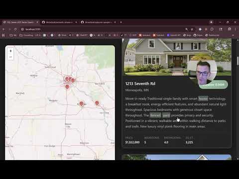 SQL Server 2025 Vector Search Demo: Semantic Real Estate Search