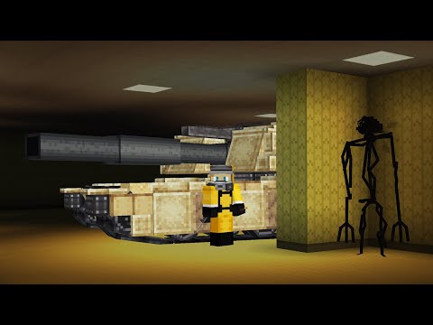 We Invaded the Backrooms With A WORKING Tank 