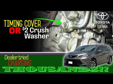 Dealer Tried Charging THOUSANDS! (Unnecessary Overpriced Repairs) 2015 Toyota Sienna 3.5