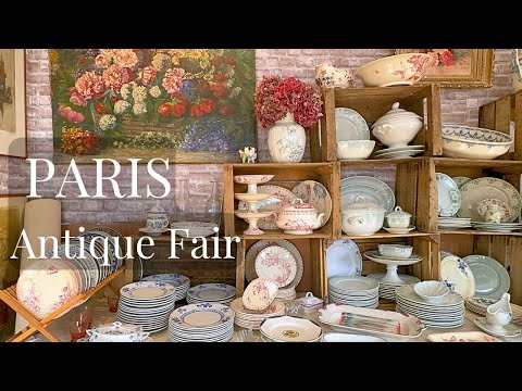 🇫🇷Antique Market【Foire de Chatou】Wonderful Encounter & My Purchases