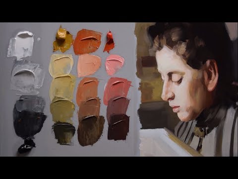 How to MIX Light Skin Colors - Zorn's Palette - Full Demonstration