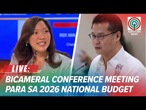 LIVE: Bicameral Conference Meeting on the 2026 National Budget | December 13