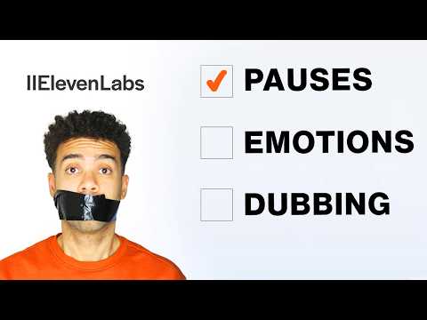 4 Elevenlabs Voice Tips in 3 Minutes (add pauses, emotions & dubbing)