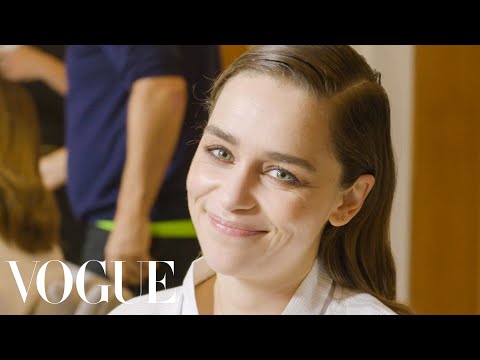 Emilia Clarke Gets Ready for the BAFTAs 2020 | Vogue