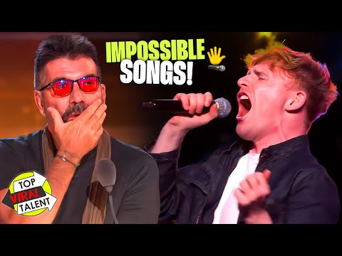 HARDEST Songs To Sing Ever Performed on Got Talent! THESE Vocals HIT Different! 🔥
