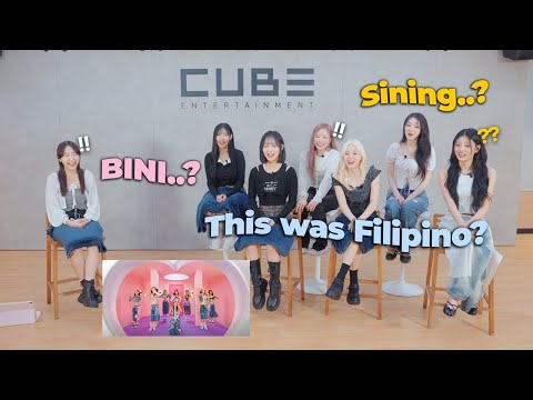 Korean Idols Listen to Popular Filipino Songs 2024! (ft. LIGHTSUM)